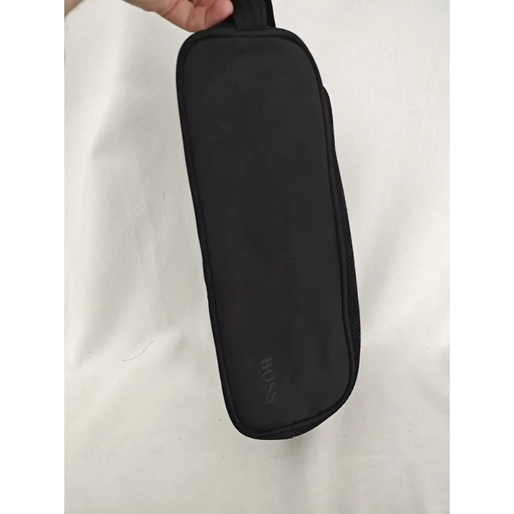 Hugo Boss Black Vented Zip Up Men's Golf Dress Shoe Travel Bag‎ Up to Size 13